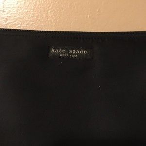 Vintage Y2K Kate Spade  Black Nylon Hand Bag
